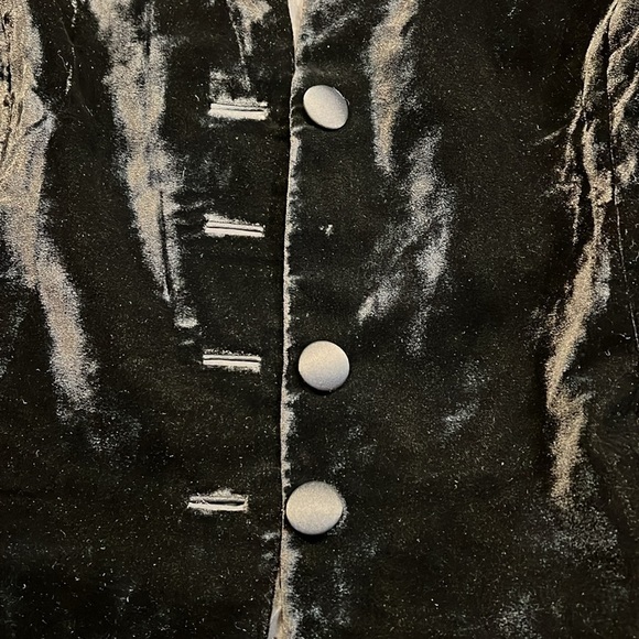 AKRIS Black Velvet Button Jacket/Blazer Sz-8 - Picture 11 of 11